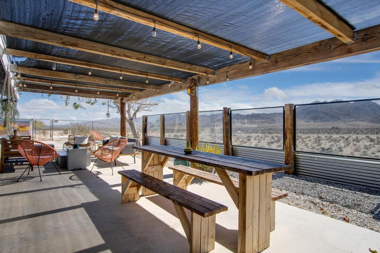 Sapphire Haven + Casita! Pool + Spa + Movie Theatre + 10 Min To Monument! Joshua Tree Exterior foto